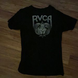 Used black t-shirt with print